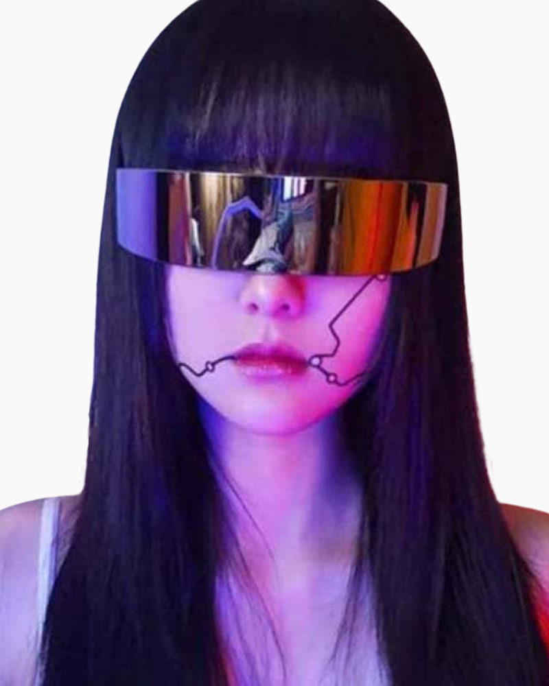 Cyberpunk Futuristic Glasses