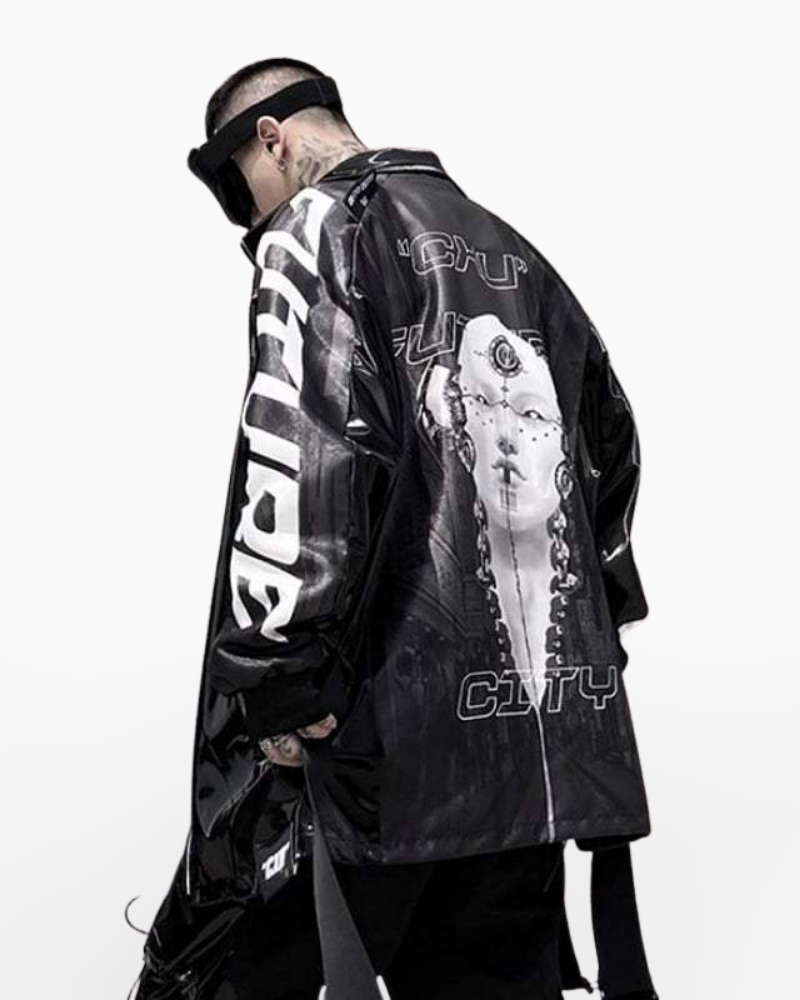 Techwear Cyberpunk Futuristic Jacket