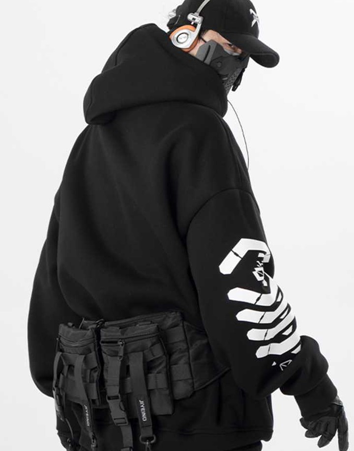 Techwear Cyberpunk Hoodie