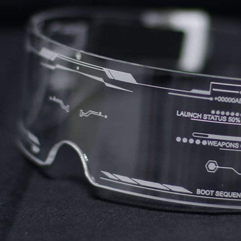 Techwear Cyberpunk LED Glasses