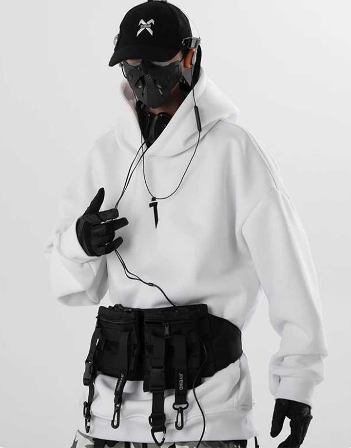 Techwear Cyberpunk Ninja Hoodie