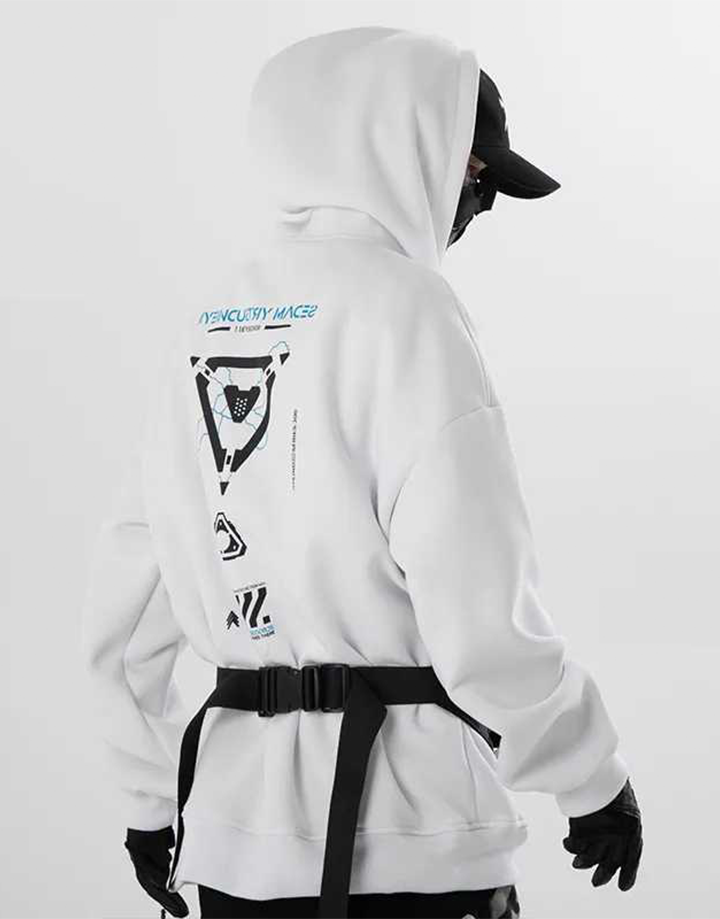 Techwear Cyberpunk Ninja Hoodie