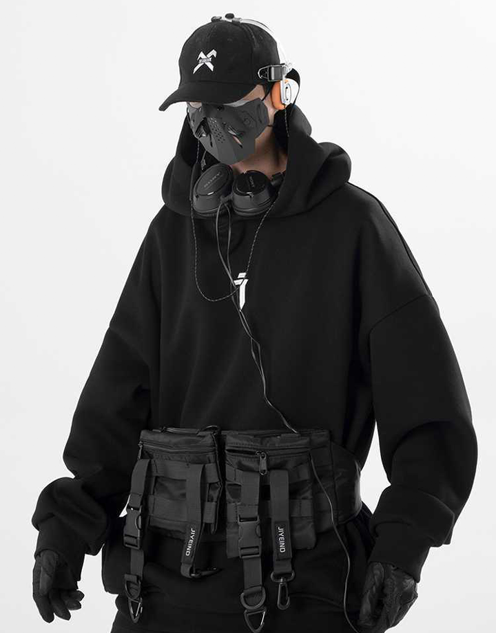 Techwear Cyberpunk Ninja Hoodie