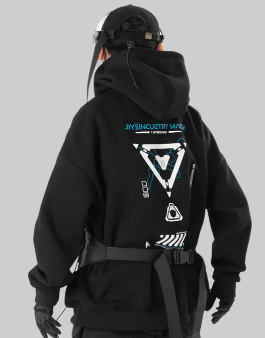 Techwear Cyberpunk Ninja Hoodie