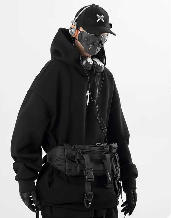 Techwear Cyberpunk Ninja Hoodie
