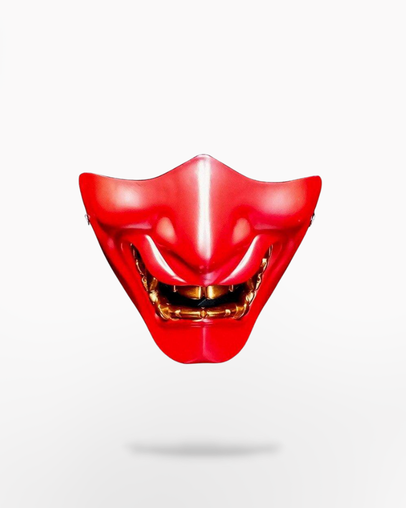 Techwear Cyberpunk Oni Mask