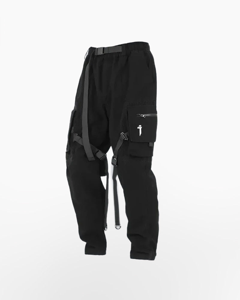Techwear Dark Functional Cargo Pants