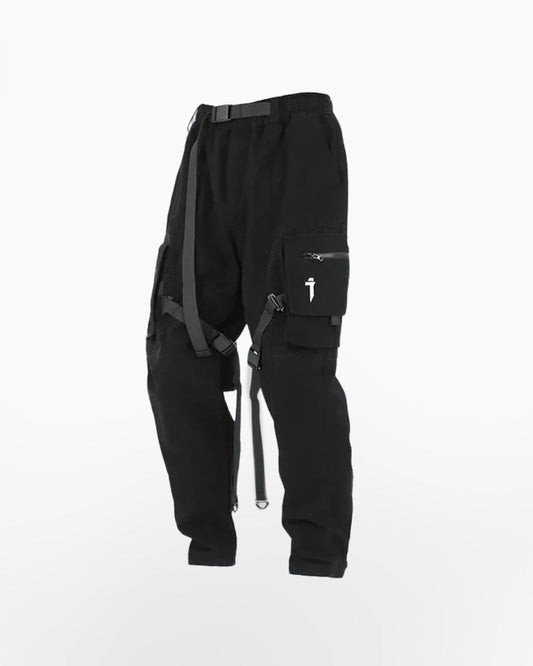 Techwear Dark Functional Cargo Pants