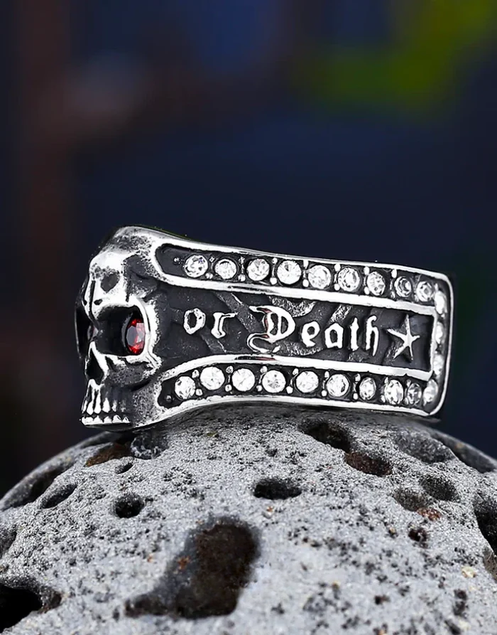 Techwear Freedom Or Death Ring