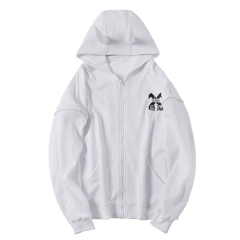 Techwear Devil Horn Hoodie