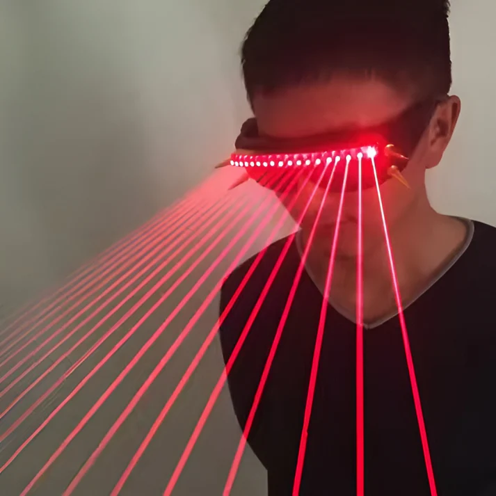Techwear Cyberpunk LED Glasses