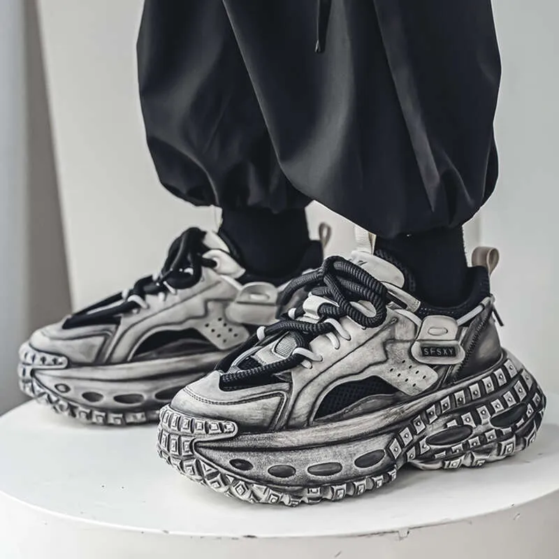 Techwear Gray Shoes