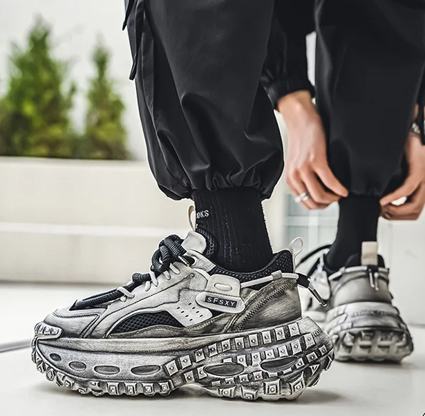Techwear Gray Shoes