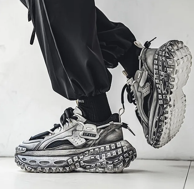 Techwear Gray Shoes
