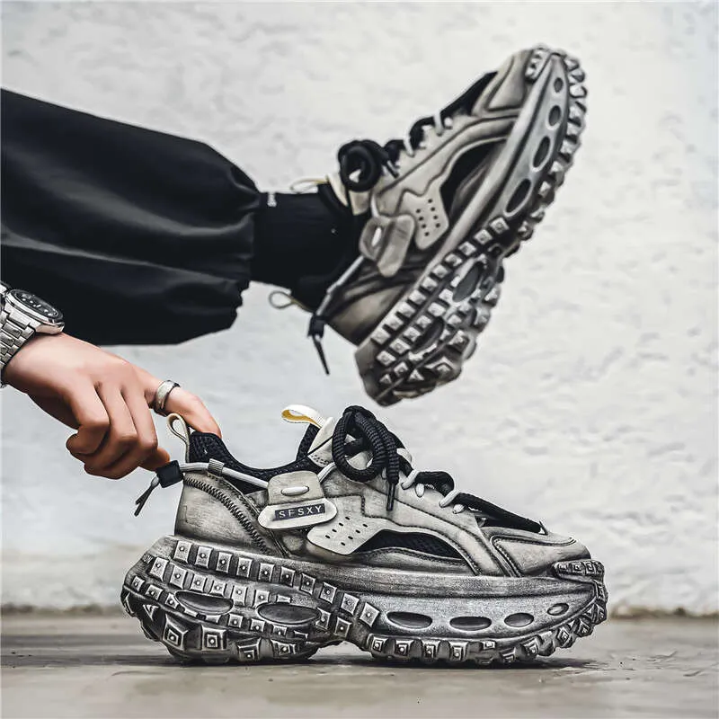 Techwear Gray Shoes