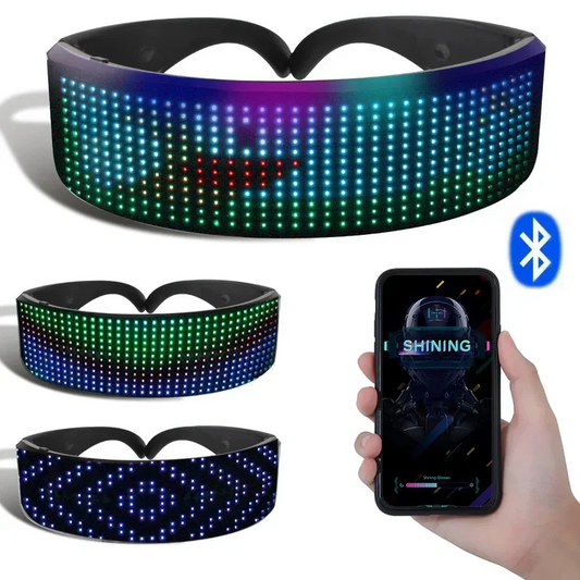 Techwear Cyberpunk Bluetooth LED Cyberpunk Glasses
