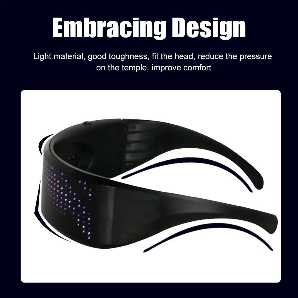 Techwear Cyberpunk Bluetooth LED Cyberpunk Glasses