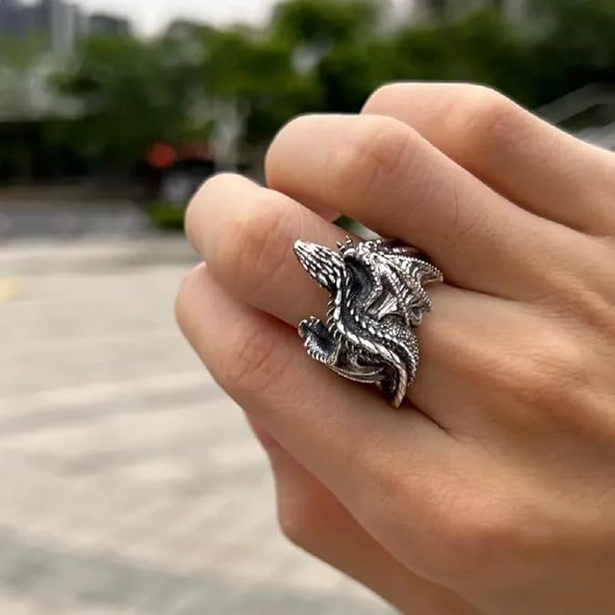 Techwear Dragon Ring