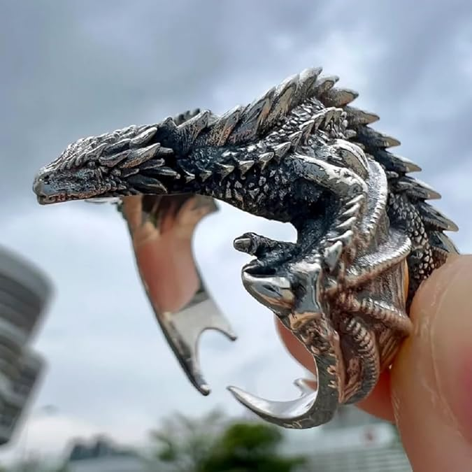 Techwear Dragon Ring