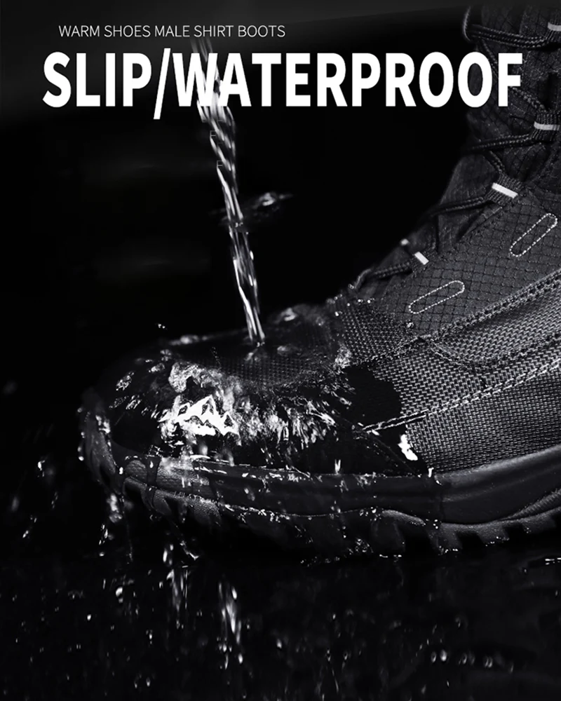 Techwear Waterproof Snow Boots