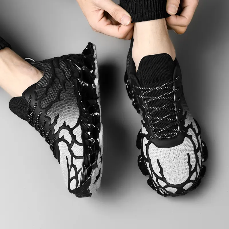 Techwear Woven Casual Sneakers