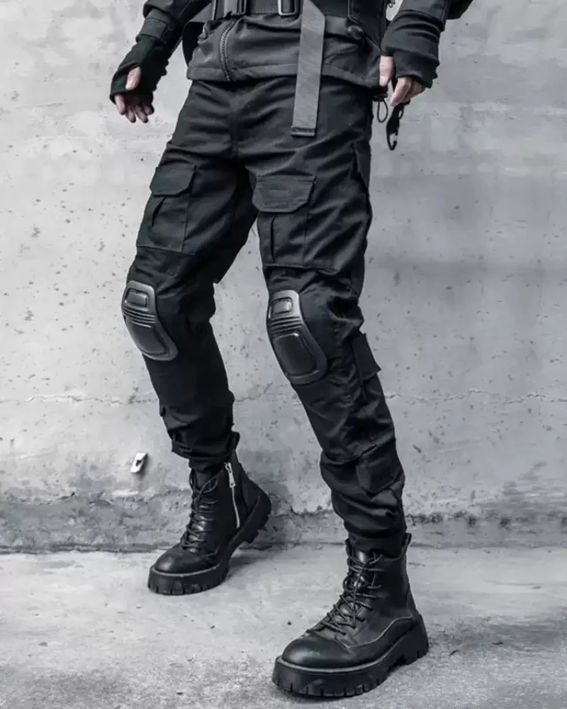 Techwear Tactical Knee Pads Cargo Pants
