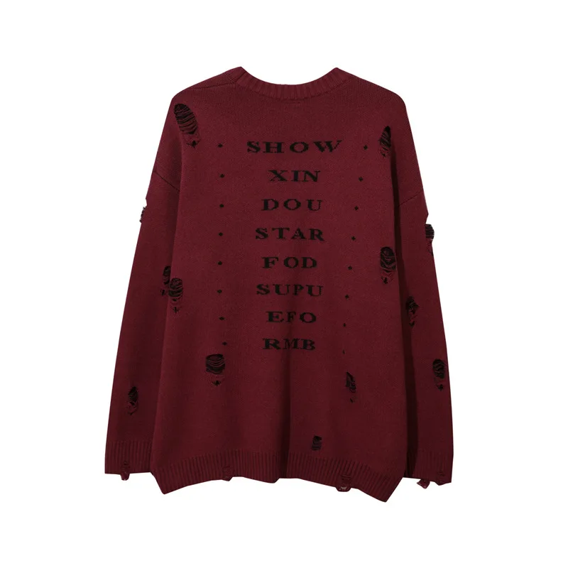 Techwear Ripped Sweater
