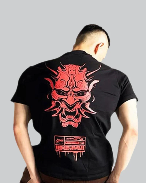 Techwear Ninja Oni T-Shirt