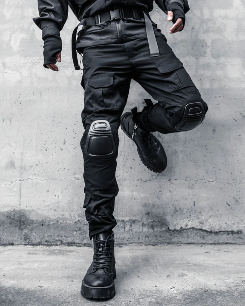 Techwear Tactical Knee Pads Cargo Pants