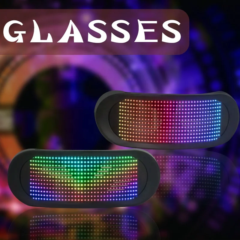 Techwear Luminous Glasses LED