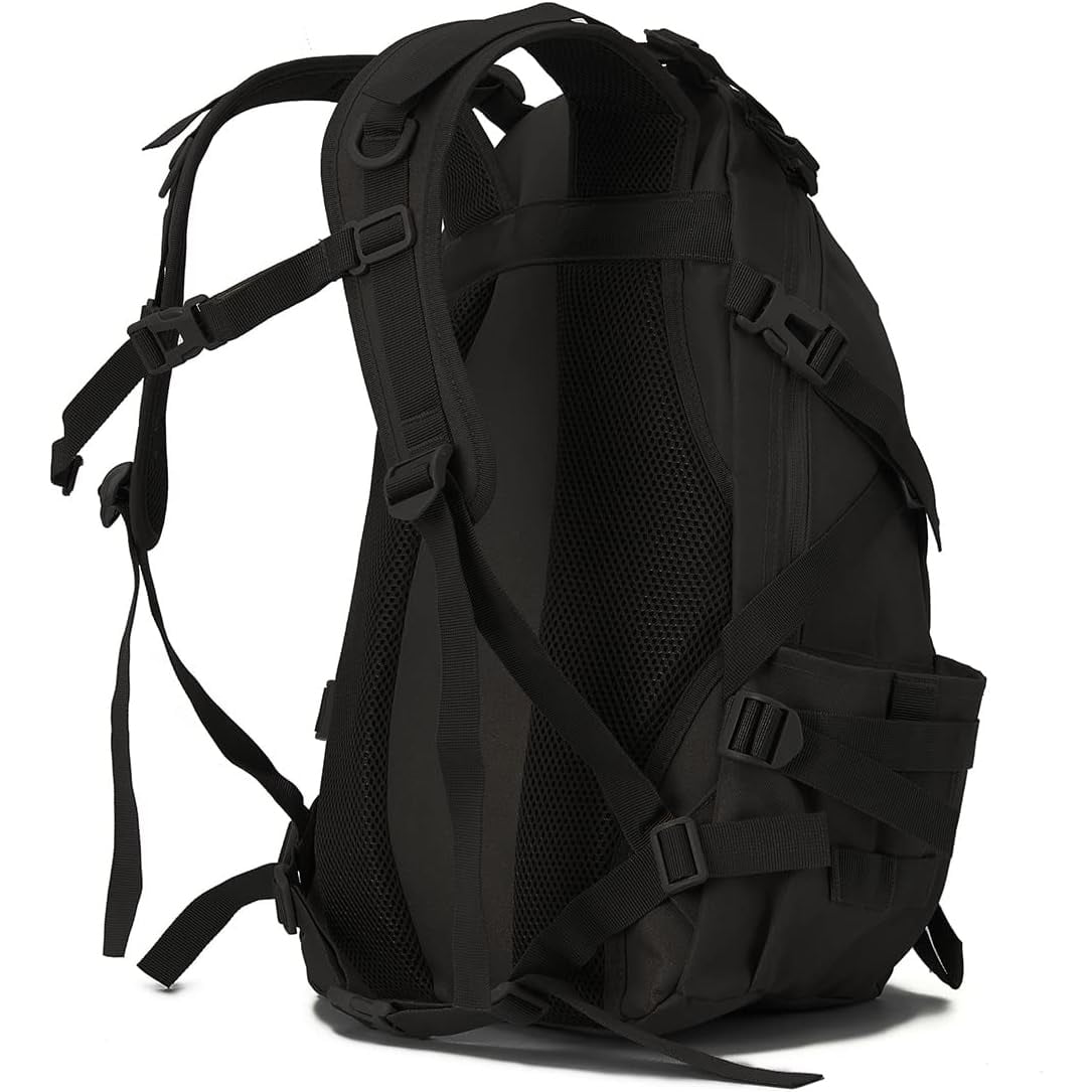 Techwear Black Backpack