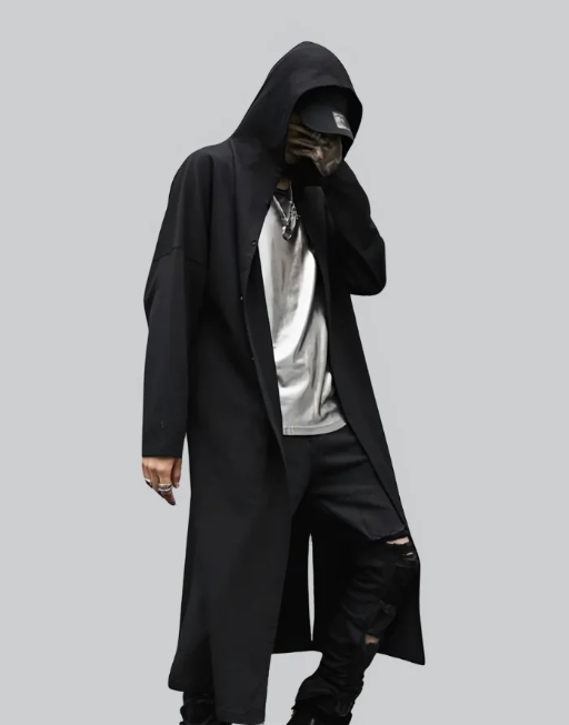 Techwear Cardigan Hoodie