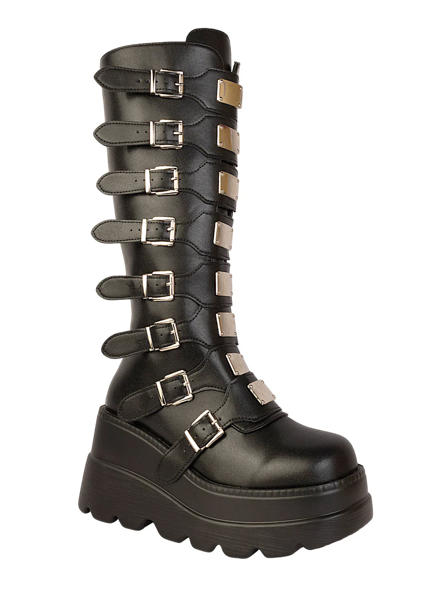 Techwear Buckle Boots