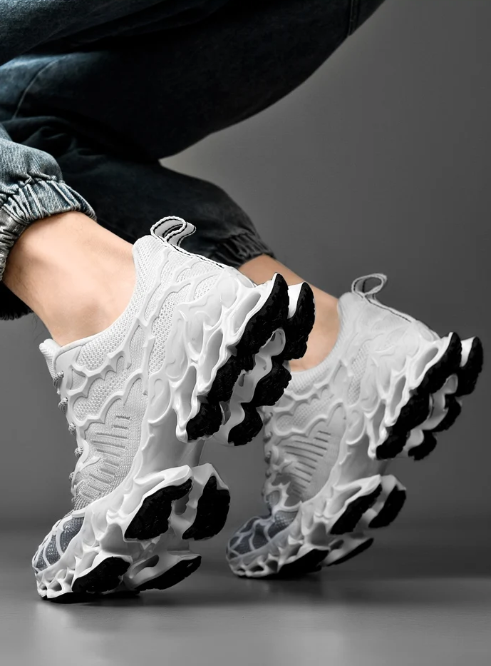 Techwear Woven Casual Sneakers