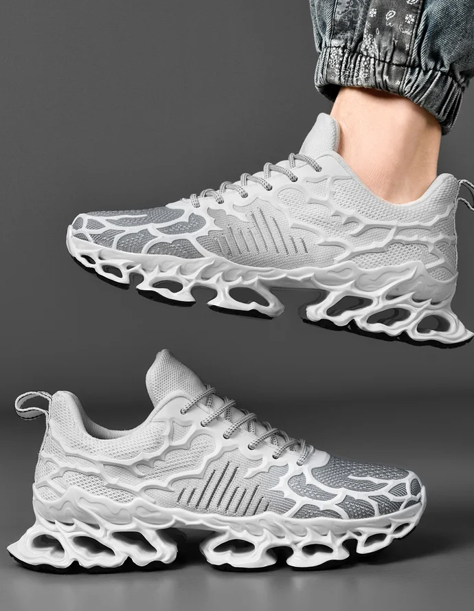 Techwear Woven Casual Sneakers