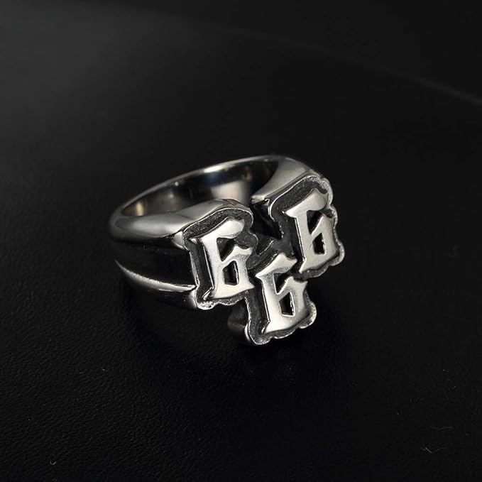 Techwear 666 Ring