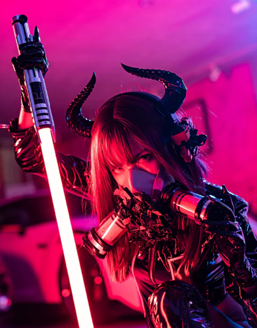 Techwear Cyberpunk Gas Mask Tubes