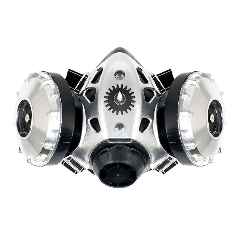 Techwear Steampunk Gas Mask