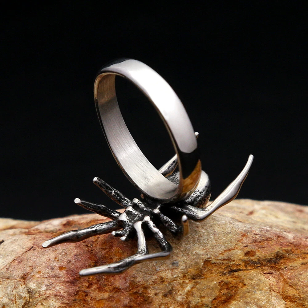 Techwear Spider Ring