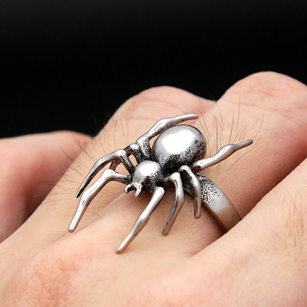 Techwear Spider Ring