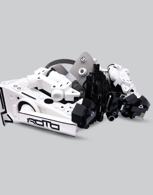 Techwear White Cyberpunk Mask