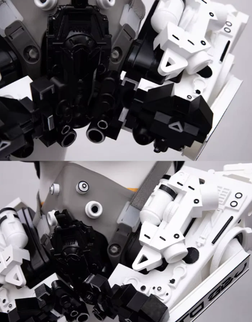 Techwear White Cyberpunk Mask