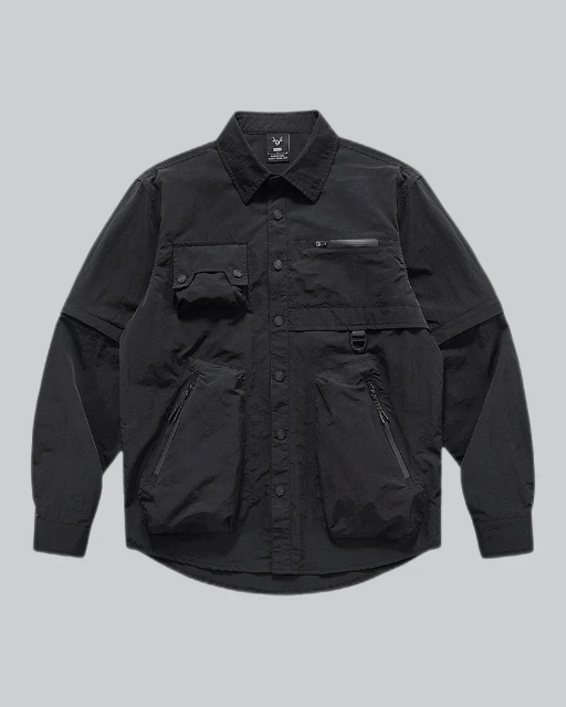 Techwear Detachable Sleeves Shirt
