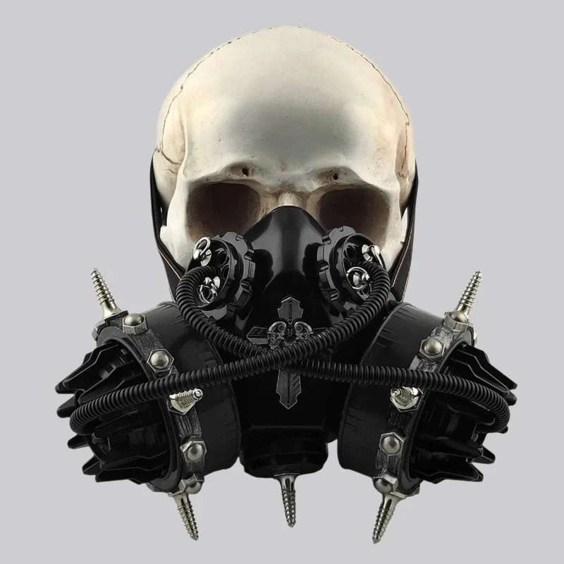 Techwear Dieselpunk Gas Mask