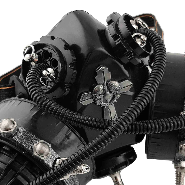 Techwear Dieselpunk Gas Mask