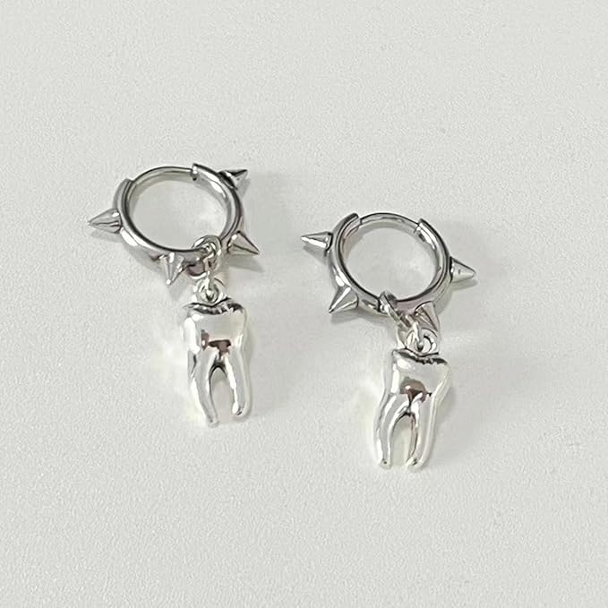 Techwear Tooth Earrings