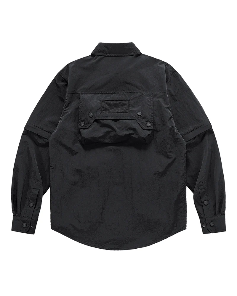 Techwear Detachable Sleeves Shirt