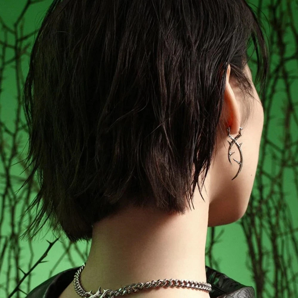 Techwear Thorn Earrings