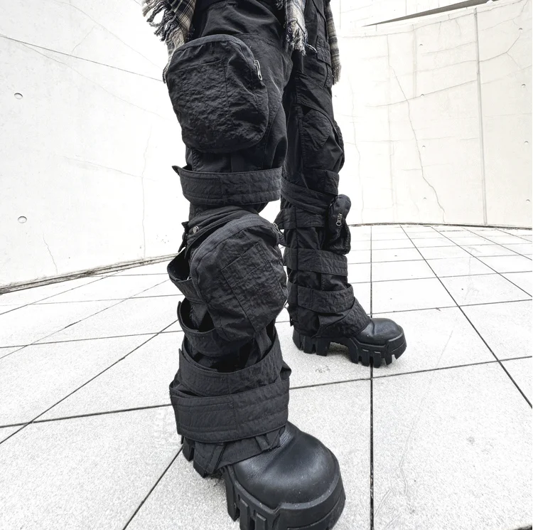 Techwear Multi-Straps Pants