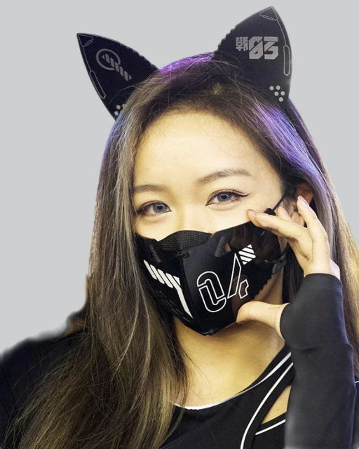 Techwear Cyberpunk Ears And Mask